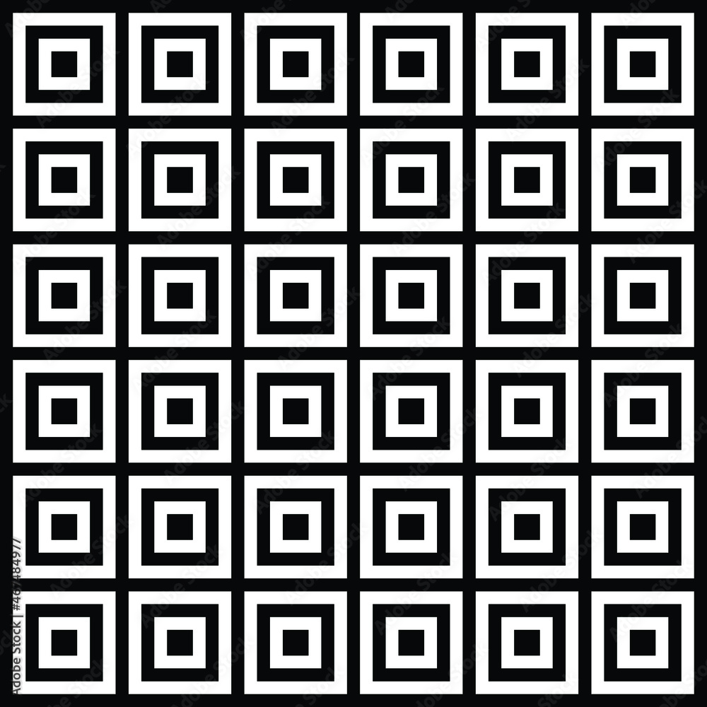 Geometric Pattern Seamless - Dual Tone Repeating Box Black and White background. Modern stylish texture Geometric Pattern Seamless - Dual Tone Repeating Box Black and White background. Modern stylish texture