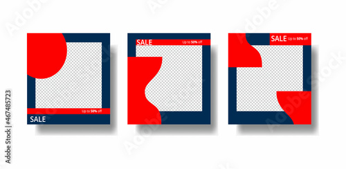 Free Download Set of sale banner template design. Vector - GFXLoad