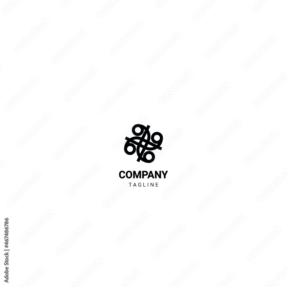 monoline logo or floral monogram for business or corporate agency, consulting, fashion, entertainment, transportation, technology, construction, manufacturing, industry, jewelry, hotel, education monoline logo or floral monogram for business or corporate agency, consulting, fashion, entertainment, transportation, technology, construction, manufacturing, industry, jewelry, hotel, education