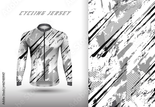Vector premium cycling jersey design.