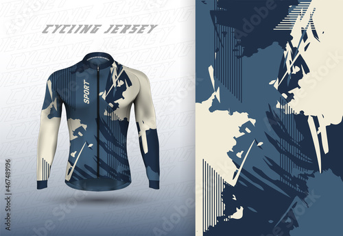 Vector premium cycling jersey design.