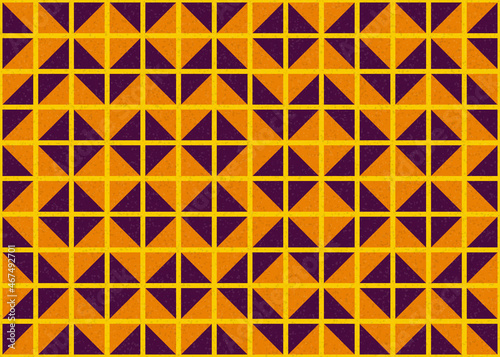 Abstract Geometric Pattern generative computational art illustration