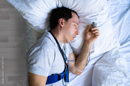 Apnea Sleep Disorder Treatment In Hospital photo