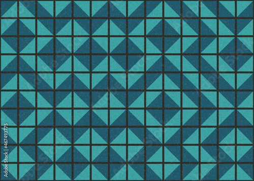 Abstract Geometric Pattern generative computational art illustration