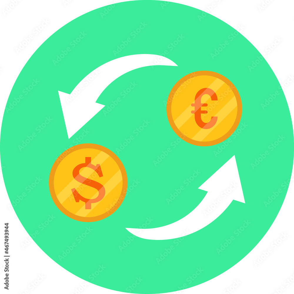 Currency Exchange Isolated Vector icon which can easily modify or edit
Currency Exchange Isolated Vector icon which can easily modify or edit