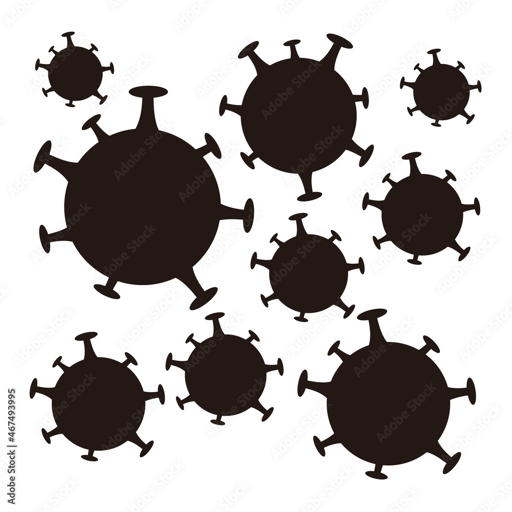 corona virus illustration pattern vector design corona virus illustration pattern vector design
