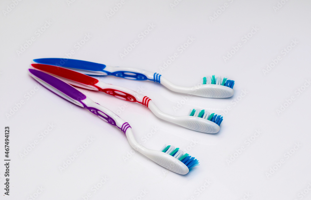 Toothbrush and toothpaste.The concept of cleanliness and health. Toothbrush and toothpaste.The concept of cleanliness and health.