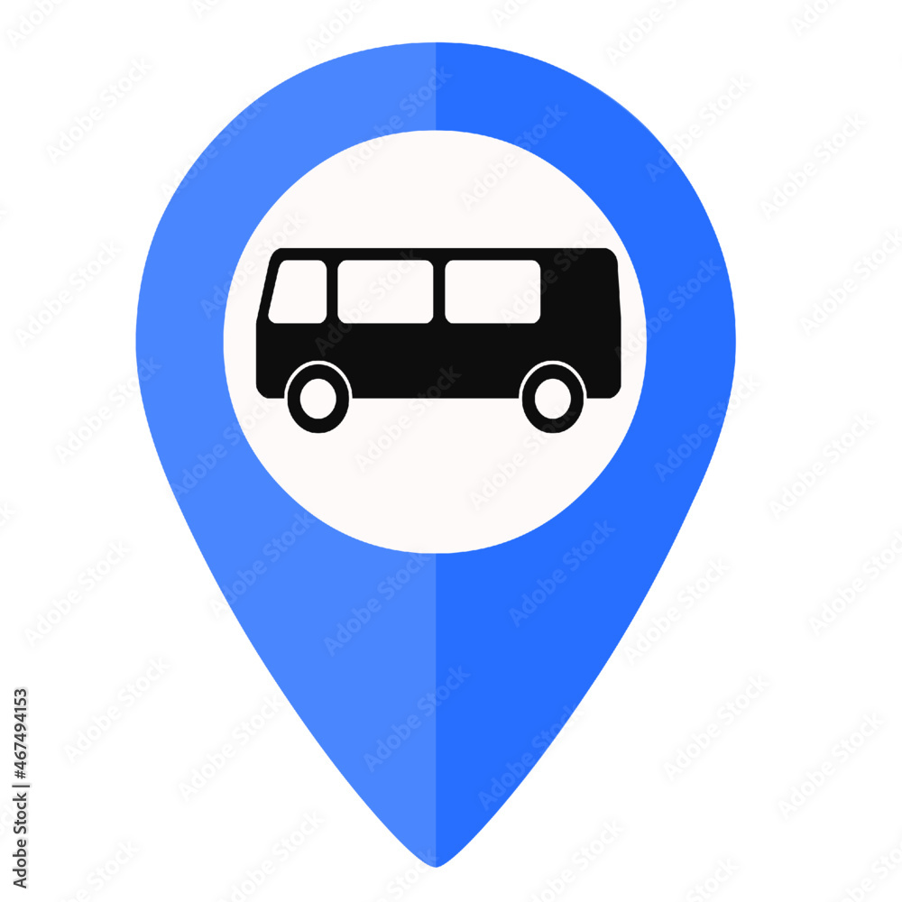 Pin Marker Pointer Locator Marker Vehicle Automobile Bus transportation Pin Marker Pointer Locator Marker Vehicle Automobile Bus transportation