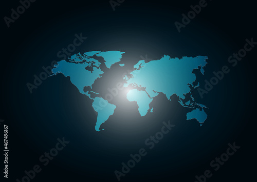 World map communication Global network connection Causing the world to create a large economy resulting in trading throughout the world. Trading via stock exchange Resulting in growth and investment.