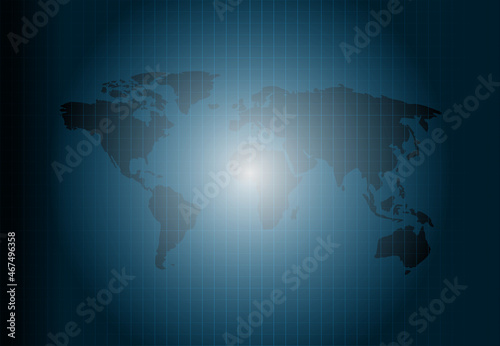 World map communication Global network connection Causing the world to create a large economy resulting in trading throughout the world. Trading via stock exchange Resulting in growth and investment.