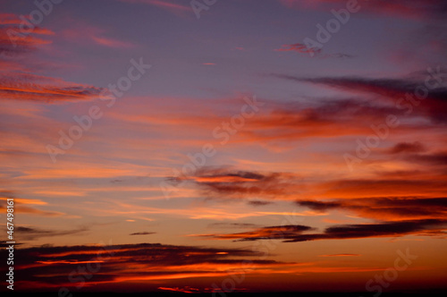 sunset in the sky © Stefan
