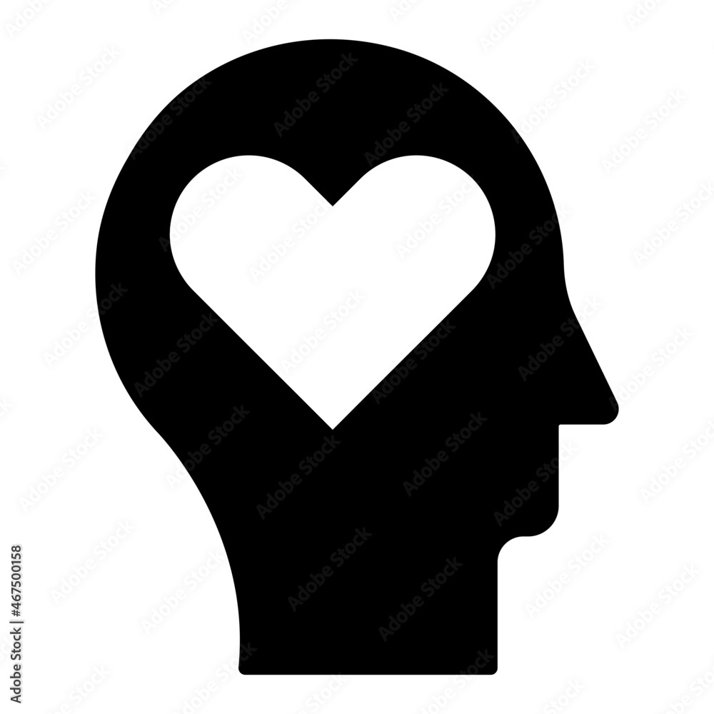 Healthy mind icon, editable vector Healthy mind icon, editable vector