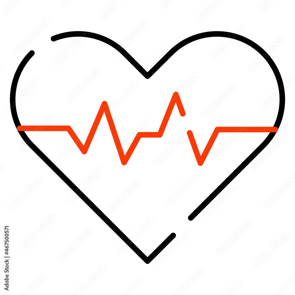 A solid design icon of heart A solid design icon of heart
