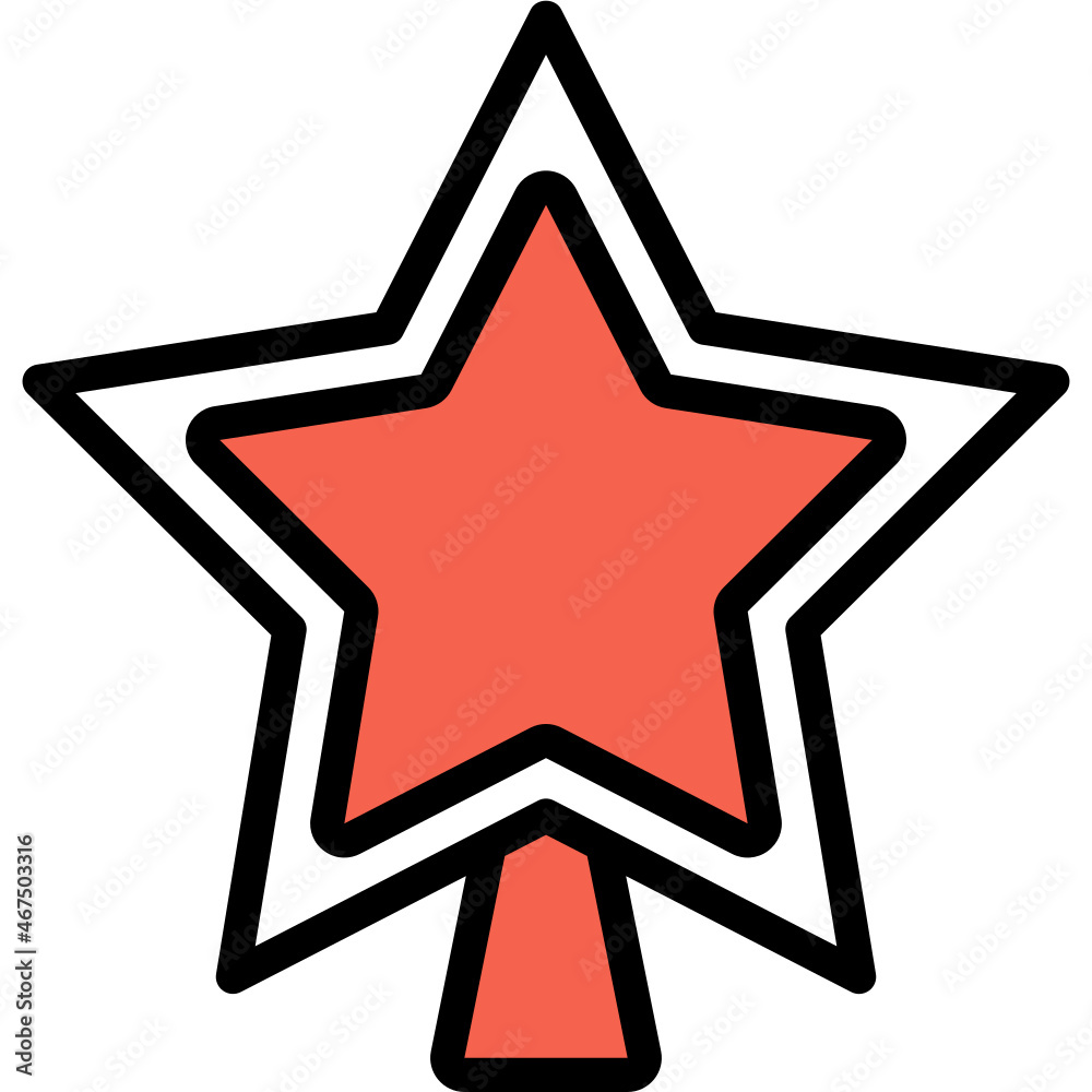star one color icon