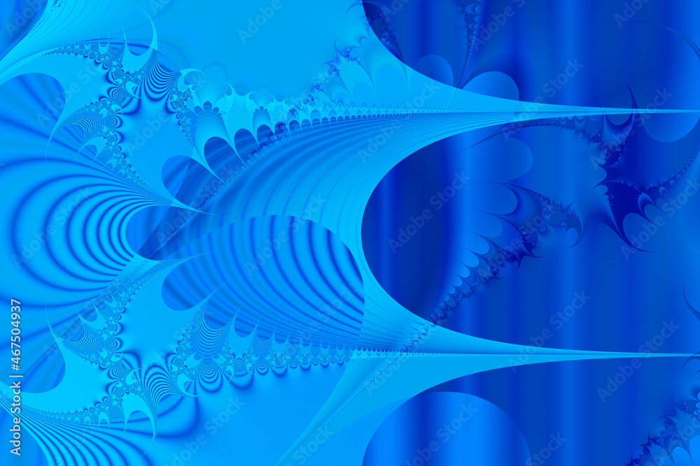 Naklejka premium Abstract Computer generated Fractal design