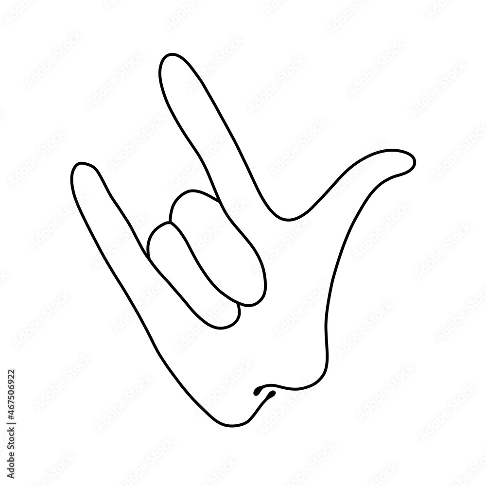 Line art cute gesture for postcard and cards and magazines Line art cute gesture for postcard and cards and magazines