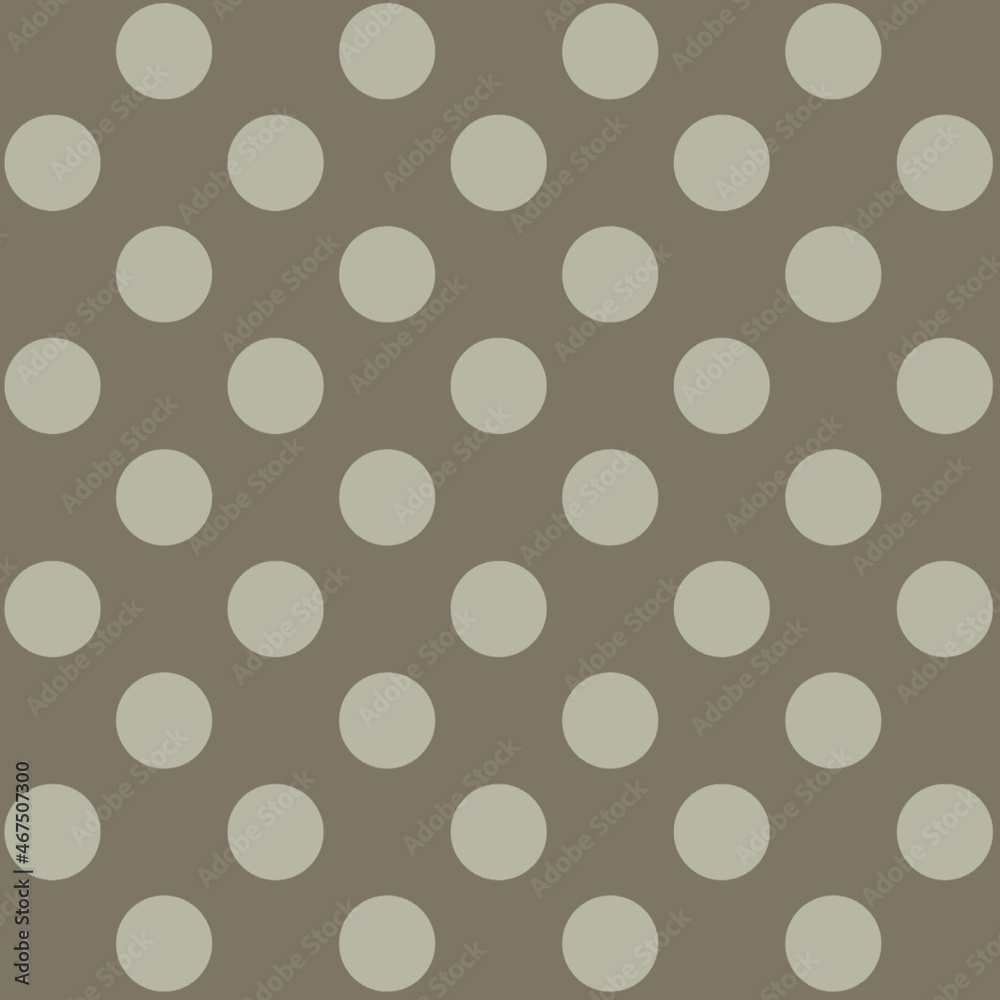 Pois bicolores vert et kaki Pois bicolores vert et kaki