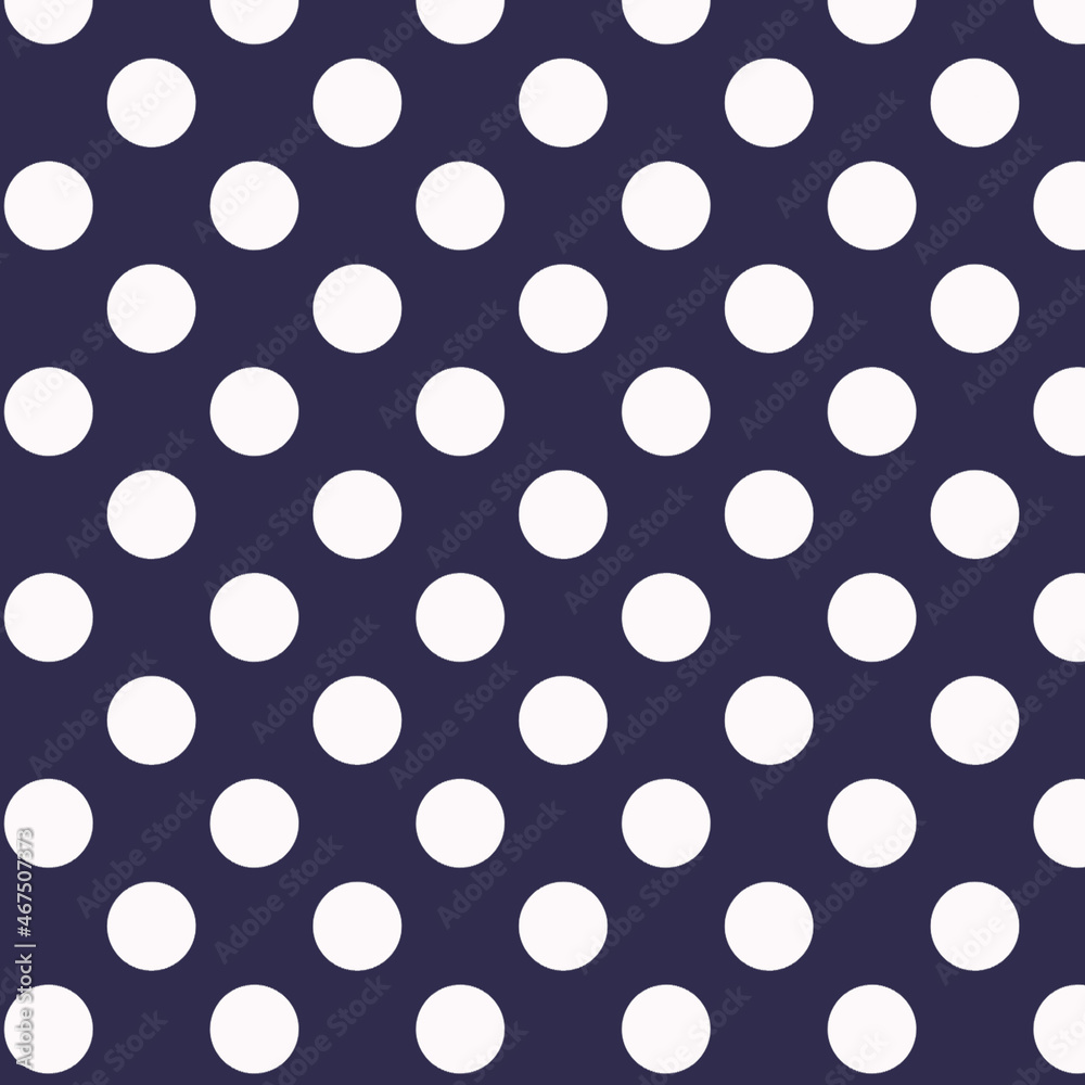 Pois blancs fond mauve Pois blancs fond mauve