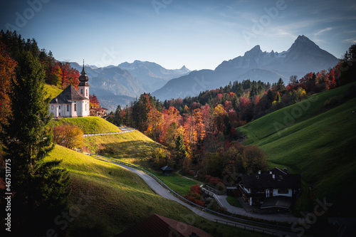 Wallfahrtskirche Maria Gern in Berchtesgaden Bayern photo