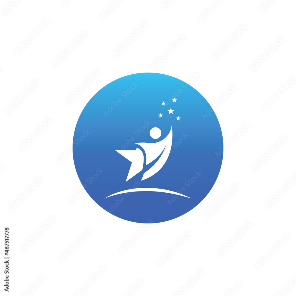 People star logo and vector images People star logo and vector images