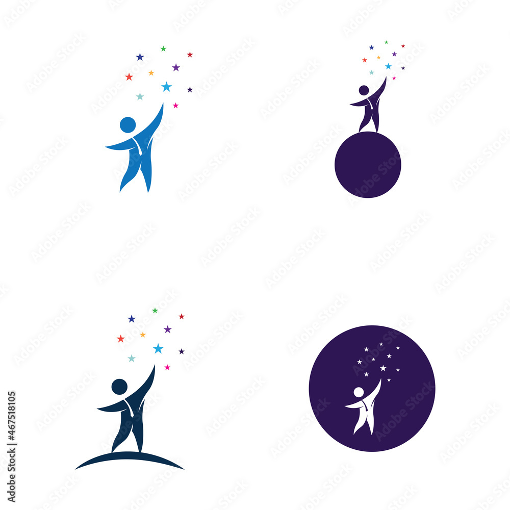 People star logo and vector images People star logo and vector images