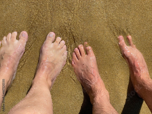 pieds sur le sable © franz massard