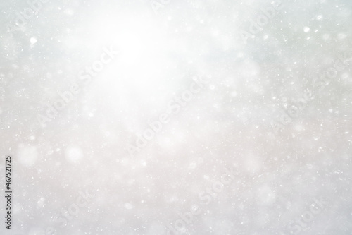 abstract snow background sky snowflakes gradient © kichigin19