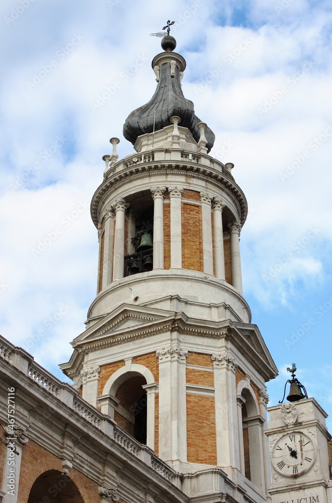 Belfry of the Shrine of Loreto, Italy