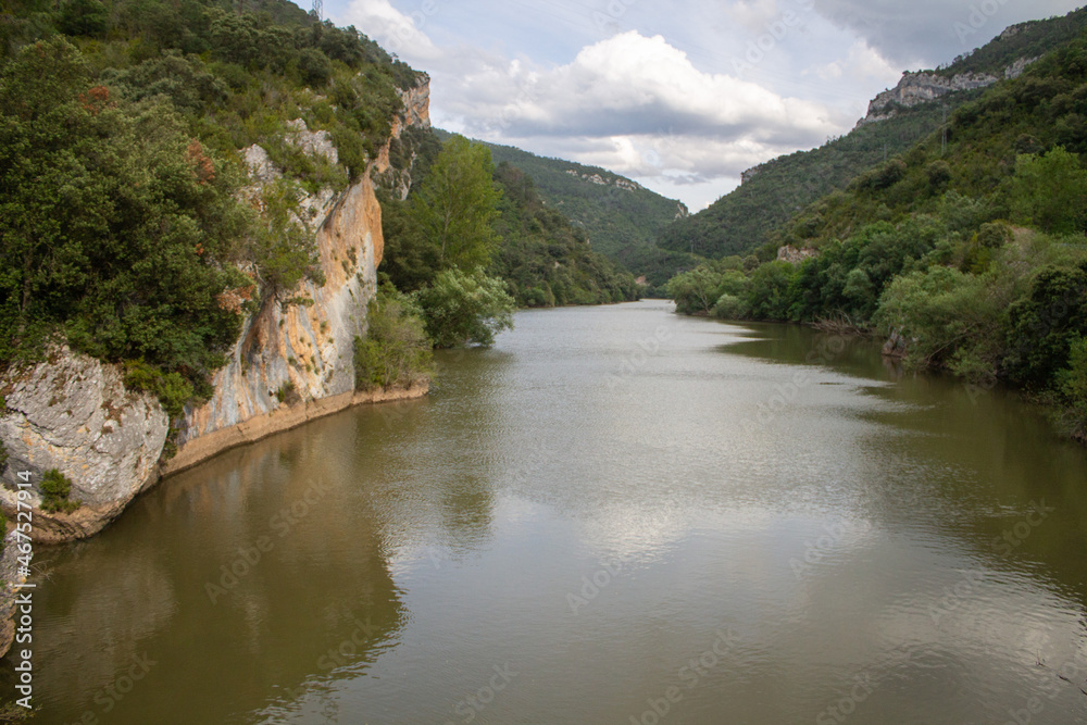 The Ebro River in Burgos