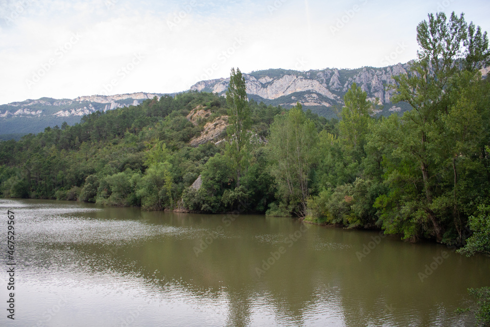 The Ebro River in Burgos