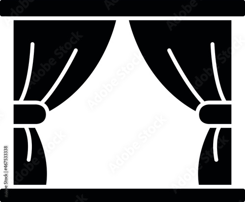 film making icon window and curtains