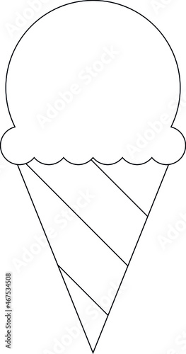honeymoon icon ice cream cone  and ice cream