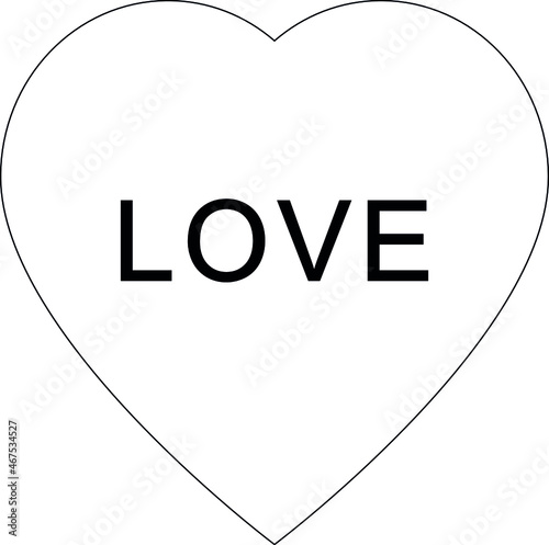 honeymoon icon heart  and love