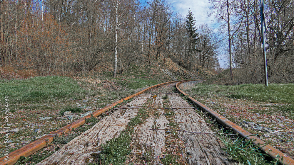 Obraz premium Altes Gleis