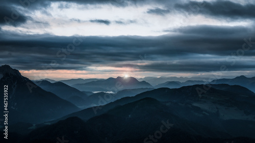 Alpen Sonnenaufgang © NordHarzTeufel.de