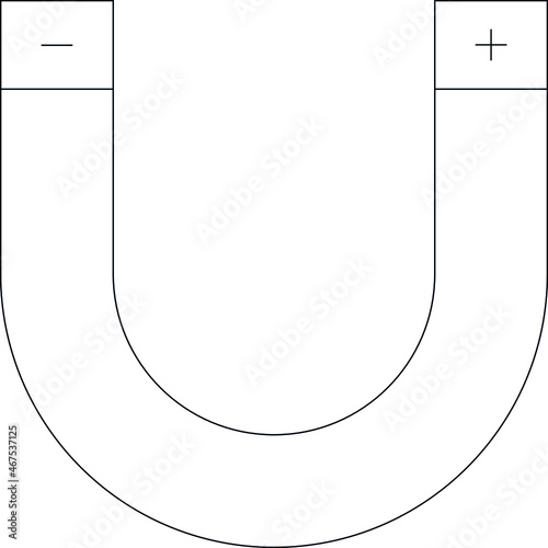 experiment icon magnet  and physics