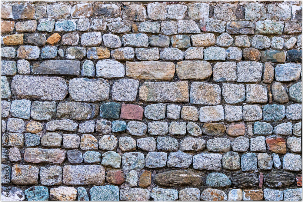 Fototapeta premium Natursteinmauer