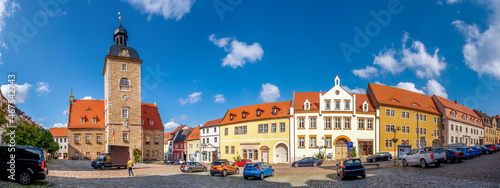 Marktplatz, Querfurt, Deutschland 