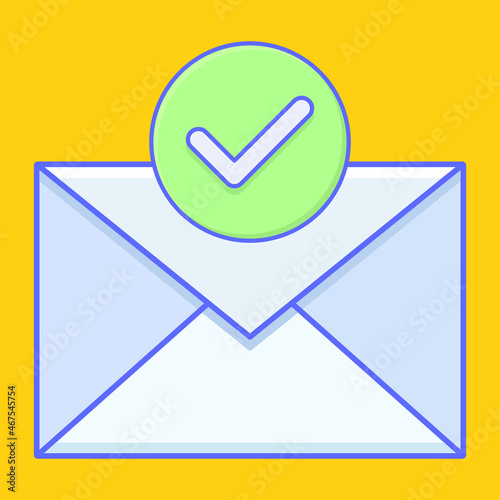 verified message Isolated Vector icon which can easily modify or edit

