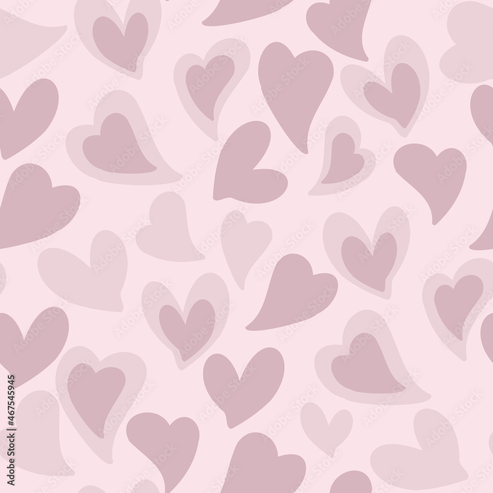 vector seamless pattern of hearts with Valentine's Day 14 February. Background for invitations, wallpaper, wrapping paper and scrapbooking vector seamless pattern of hearts with Valentine's Day 14 February. Background for invitations, wallpaper, wrapping paper and scrapbooking