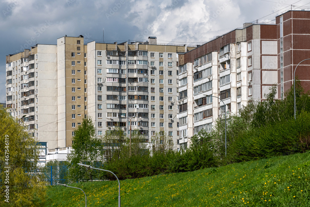 Zelenograd is the greenest district of Moscow, Russia