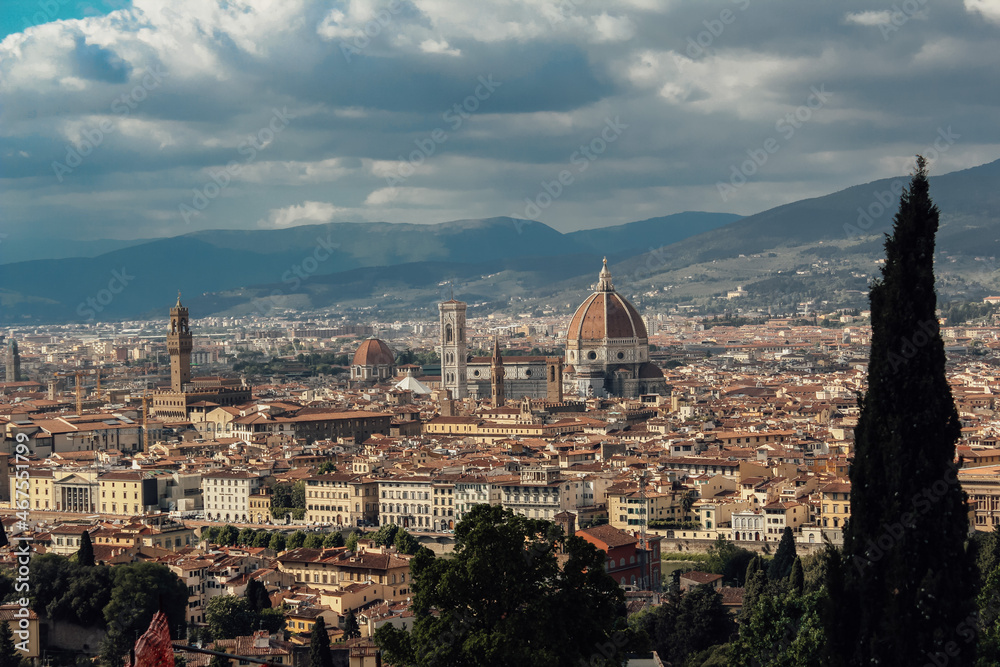 panorama of Florence 