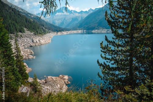 Fototapeta Naklejka Na Ścianę i Meble -  fantastic view on val di fumo and daone lake