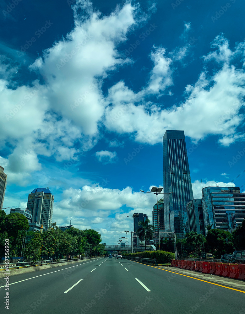 Obraz premium Jakarta In the morning, Jakarta, Indonesia