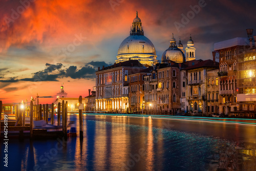 Grand Canal in sunset time © Givaga