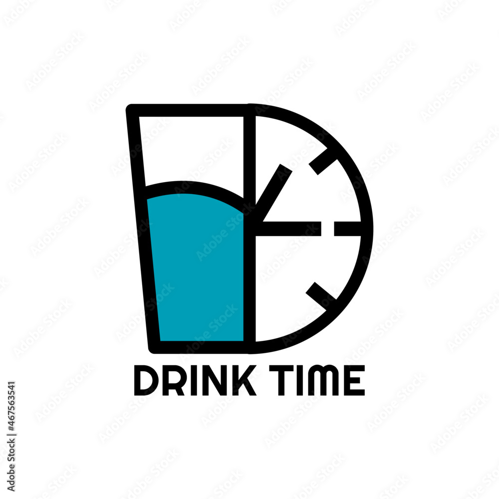 Water and time design concept Water and time design concept