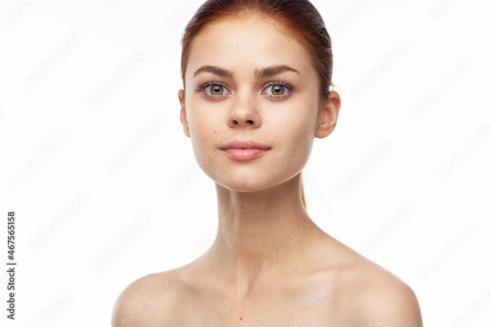 pretty woman in patches on face rejuvenation spa treatments pretty woman in patches on face rejuvenation spa treatments