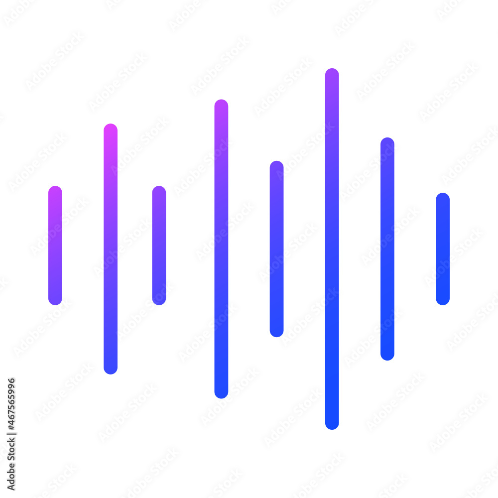 Frequency bar icon Frequency bar icon