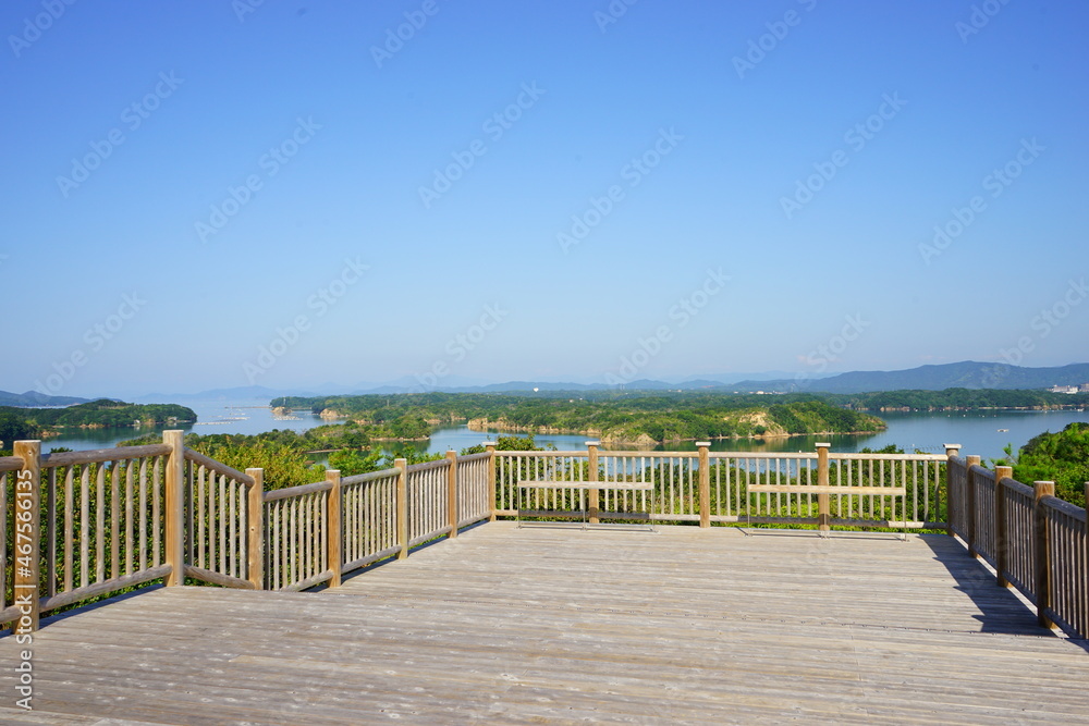 Ise Shima Peninsula from Kirigaki Observatory in Mie, Japan - 日本 三重 伊勢志摩国立公園 桐垣展望台からの景色