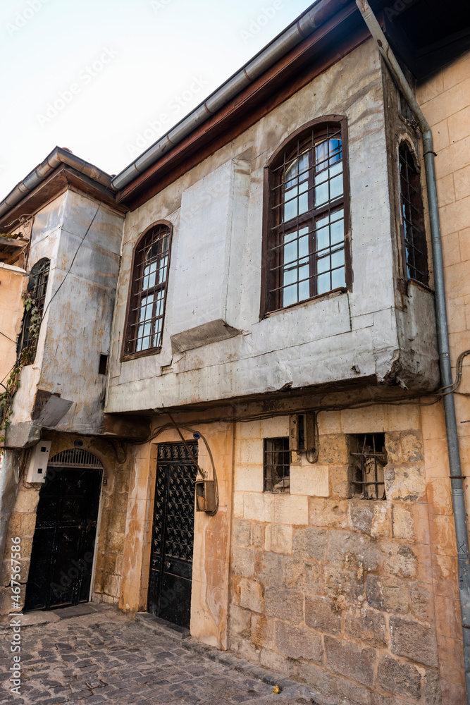 GAZIANTEP, TURKEY. Traditional old house of Gaziantep.